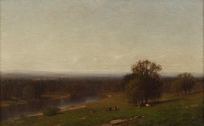 La Valle del Genesee, New York, 1862-63 da Samuel Colman